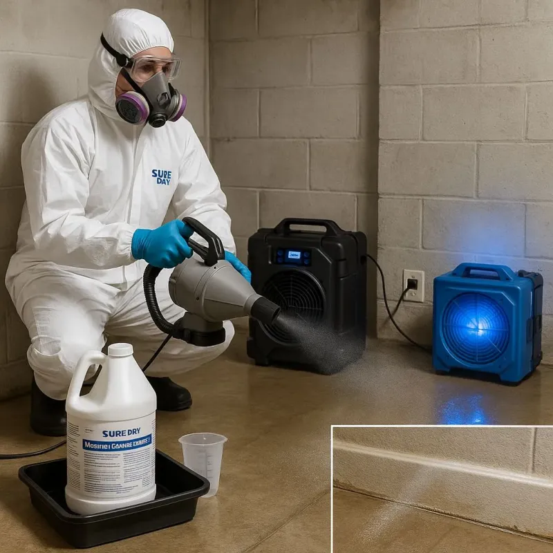Sanitization and Odor Removal process in Maple Valley, WA