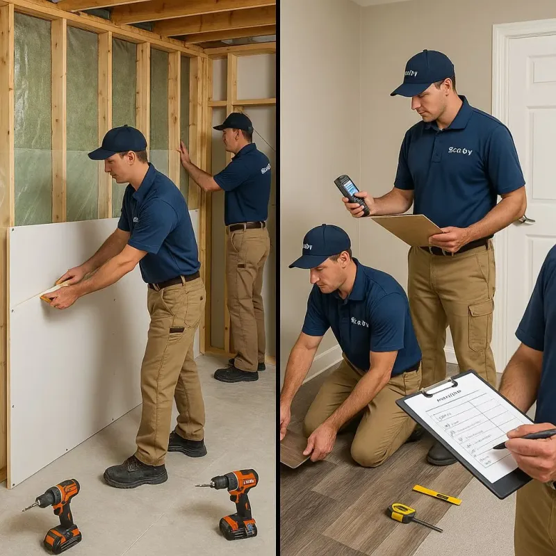 Repairs and Reconstruction process in Maple Valley, WA